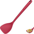 U-Taste Silicone Wok Spatula, 600ºF Heat Resistant Stir Fry Tool, Red