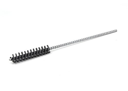 Brush Research BC11M12 FLEX-HONE®, 0.433" (11mm) Diameter, 120 Grit, Silicon Carbide, for Mild Steel, Stainless Steel, Cast Iron and Softer Ferrous Materials