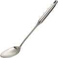 Millvado Stainless Steel Big Cooking Spoon, Kitchen Utensils and Gadgets, 15 Inch Large Spoon For for Cooking, Basting, Serving, Dishwasher Safe Metal Utensil, Durable, Solid Construction