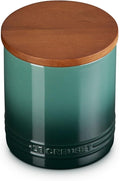 Le Creuset Stoneware Salt Cellar and Storage Canister, 38.4 oz, Artichaut