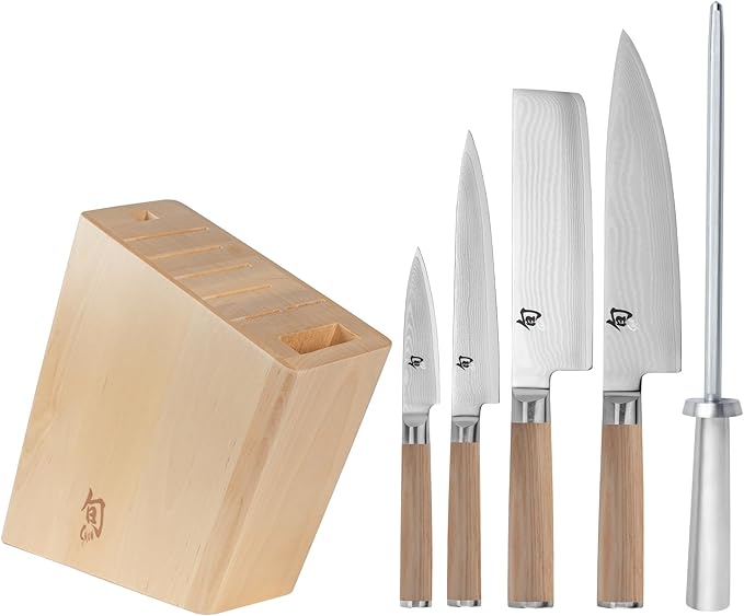 Shun Classic Blonde 6 Piece Block Set