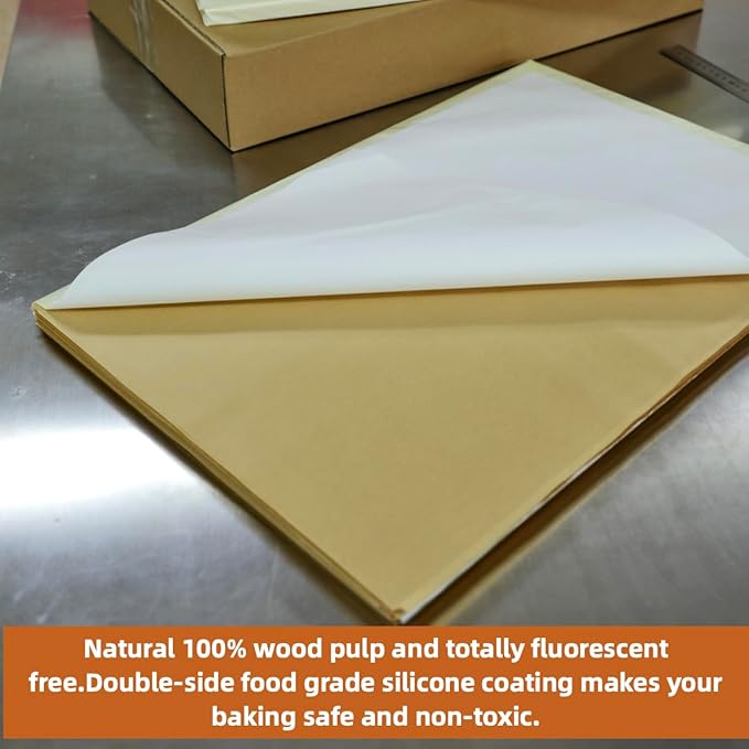16x24" 2000 Bulk Sheets Commercial Baking Parchment Paper Industrial Grade