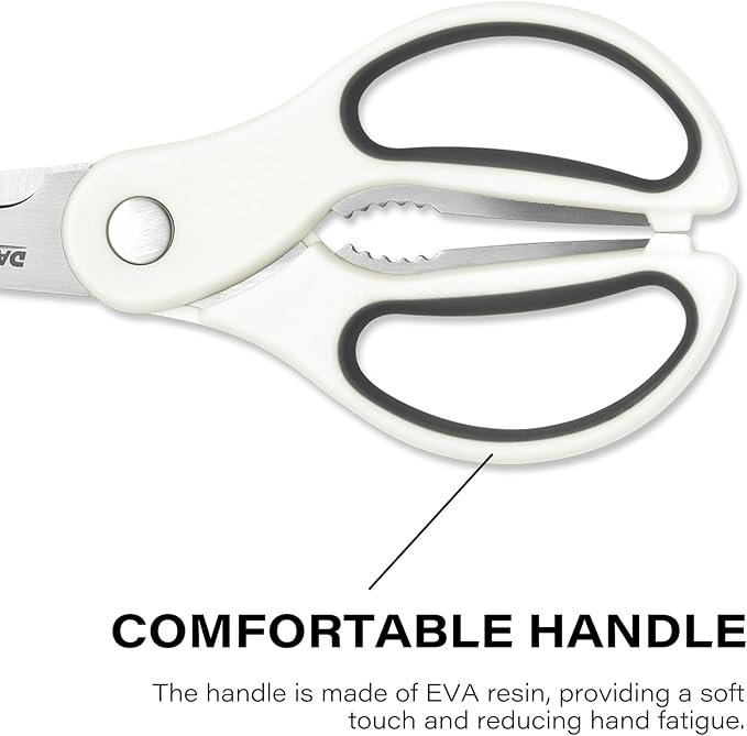 Heavy Duty Kitchen Scissors with Magnetic Holder Magnetic Shears for Fridge