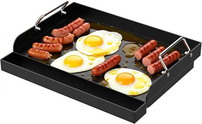 17"x13" Universal Griddle Insert for Camp Chef,Nexgrill Etc Grills & Stoves