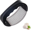 Zemcxney Garlic Press Rocker Stainless Steel New Innovative Garlic Mincer Crusher Chopper Smash Garli