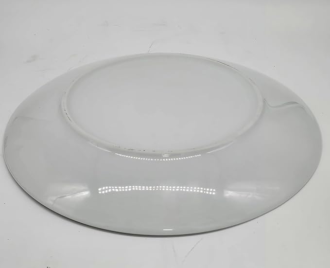 Festcool 14" White Porcelain Serving Platters Plate, Set of 2