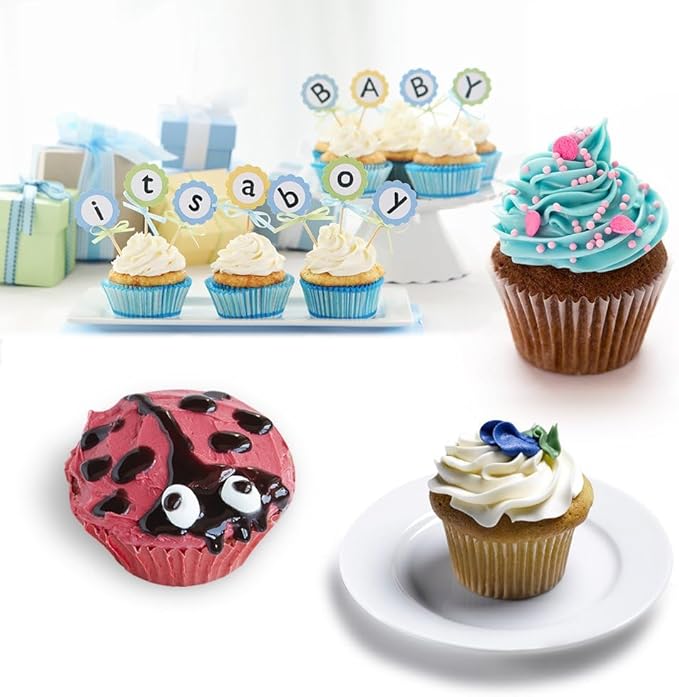 12 Cups Silicone Muffin Pans for Baking Cupcake Pan Nonstick Silicone Molds