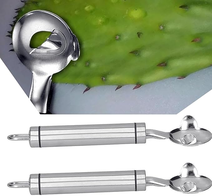 Cactus Peeler Tool, 2 Pack, Stainless Steel