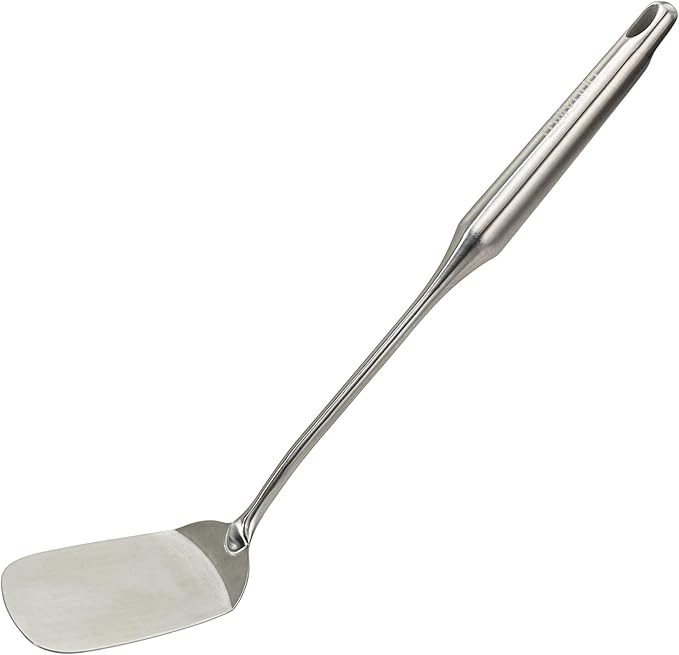Millvado Stainless Steel Cooking Spatula,15 Inch Metal Turner, Kitchen Slotted Flipper For Grills, Camping BBQ’s, Frying Pancakes, Burgers, Large Cookware For the Professional Chef