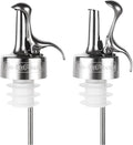 Wine Stopper & Pourer 2 in1, Suitable for Alcohol, Wine for Best Christmas and Birthday Gifts