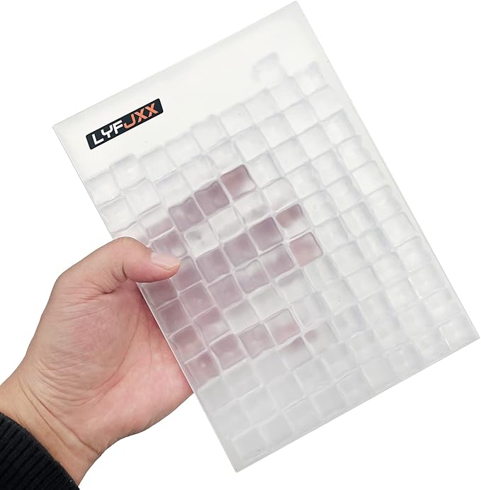 LYFJXX Fake Ice Cubes, 15mm, 100 PCS