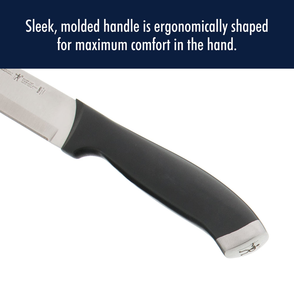 HENCKELS Silvercap Razor-Sharp 3-inch Paring Knife, German Engineered Informed by 100+ Years of Mastery