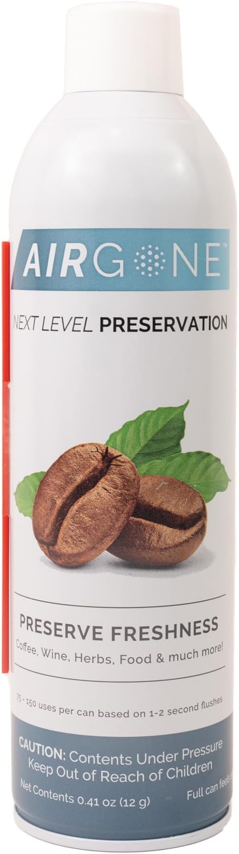 Airgone Argon Gas Flush for Wine, Coffee and Food Preservation | FreshPort