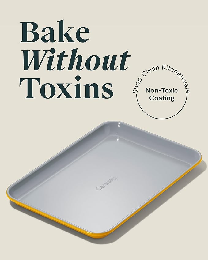 Caraway 9x13" Non-Stick Ceramic Small Baking Sheet