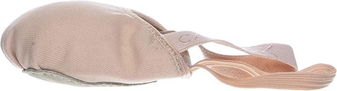 Capezio womens Canvas Pirouette Ii Dance Shoe, Nude, Large US