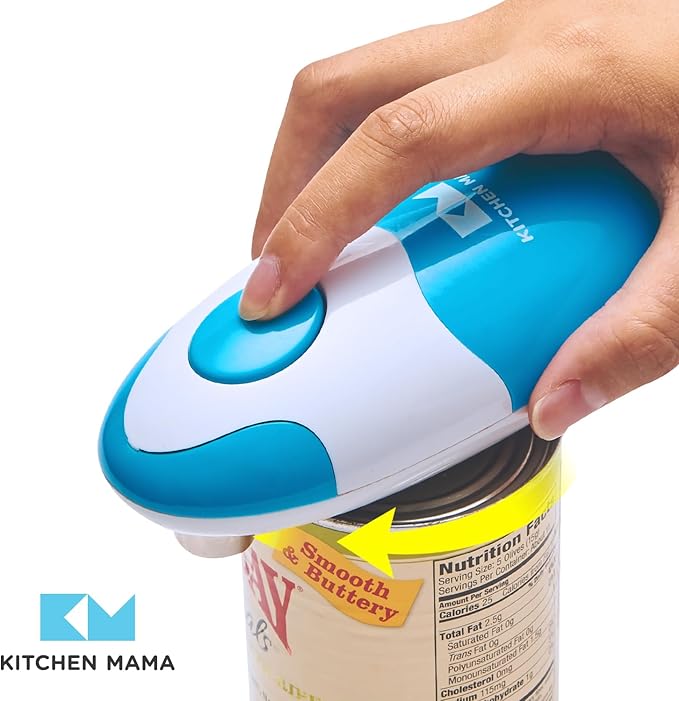 Kitchen Mama Auto Electric Can Opener, Sky Blue