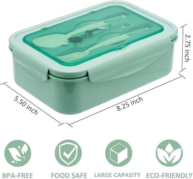 LOVINA Bento Boxes for Adults - 1100 ML Bento Lunch Box Container For Kids