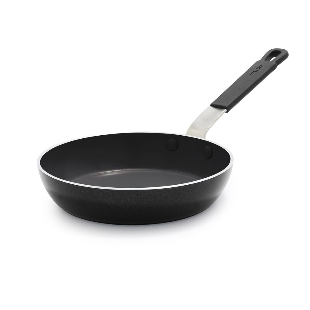 GreenPan x Bobby Flay 8" Diamond Ceramic Nonstick Frying Pan, Black