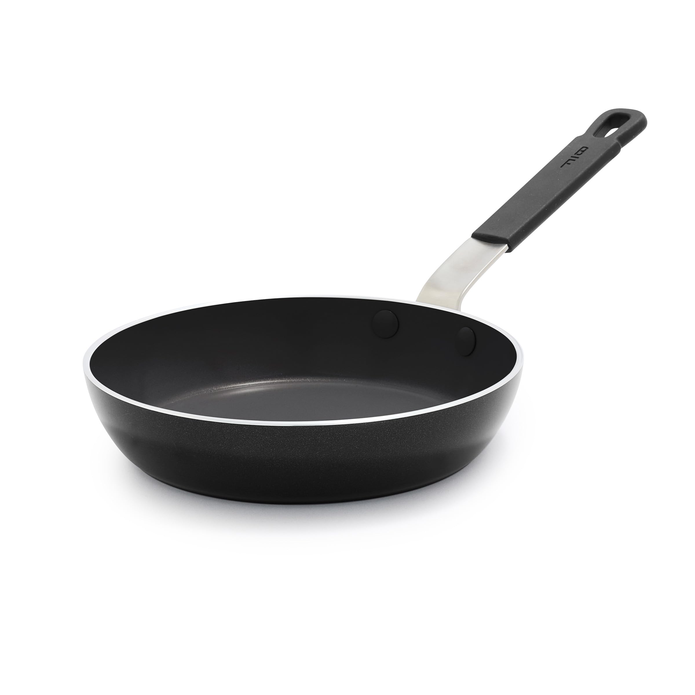 GreenPan x Bobby Flay 8" Diamond Ceramic Nonstick Frying Pan, Black