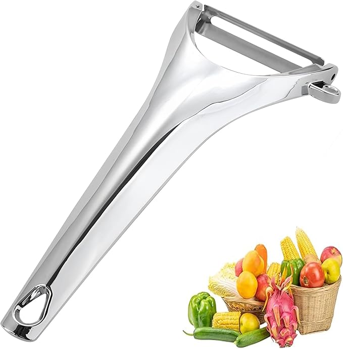 ANMIOU Vegetable Peeler Ergonomic Stainless Steel Handle for Potato Apple