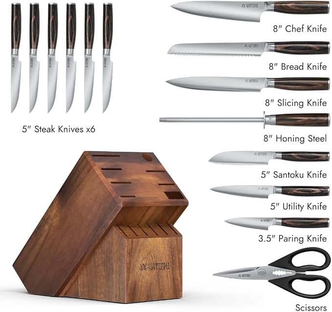 15 psc Knife set