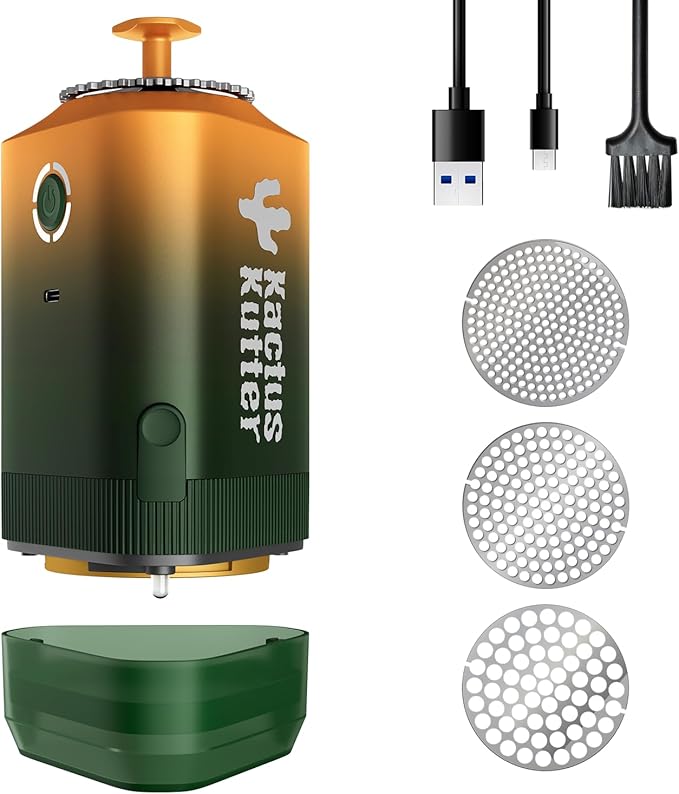 K5 Electric Spice Grinder 5g Automatic One-Hand Use Rechargeable Mill