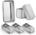 LIANYU Loaf Pans 9x5 Inch, 8 Pack Bread Pans for Baking, Stainless Steel