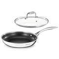 DELUXE 8" Hybrid Ceramic Nonstick Frying Pan for Daily Cooking