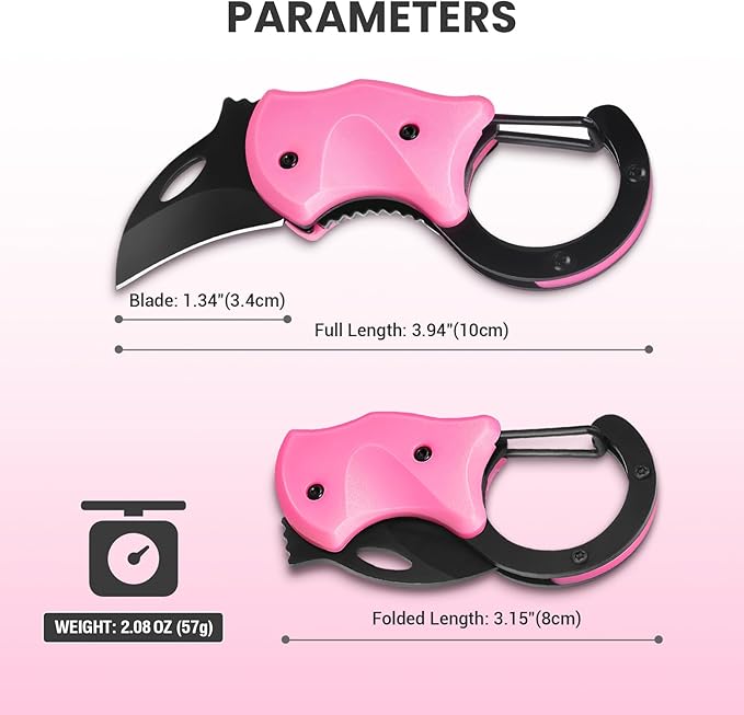 FUNBRO Cute Box Cutter Small Pocket Knife Gadgets