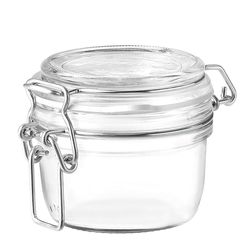 Bormioli Rocco Unbekannt Fido Preserving Jar 125ml Round Glass Dessert Appetiser Storage Jars