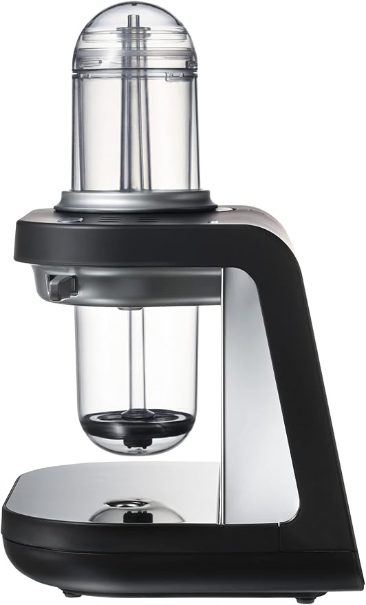 Tiger Siphonysta Siphon Coffee Maker | Single Serve Coffee Machine with Automatic Siphon Brewing | 9 Flavor Settings | Vacuum Brew Technology | Made in Japan | 10 oz | Black