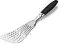JXWING 304 Stainless Steel Fish Spatula, Thin Flexible Slotted Turner