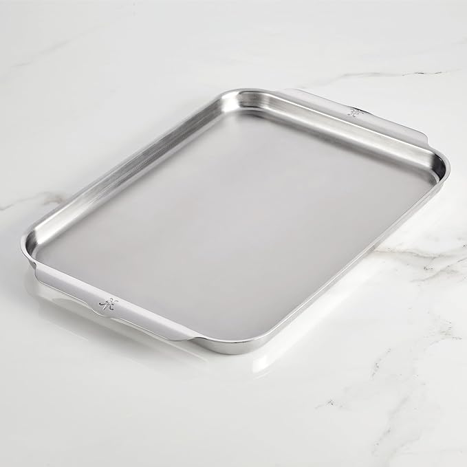 Hestan - OvenBond Collection - 13" x 18" Tri-Ply Clad Stainless Steel Half Sheet Pan