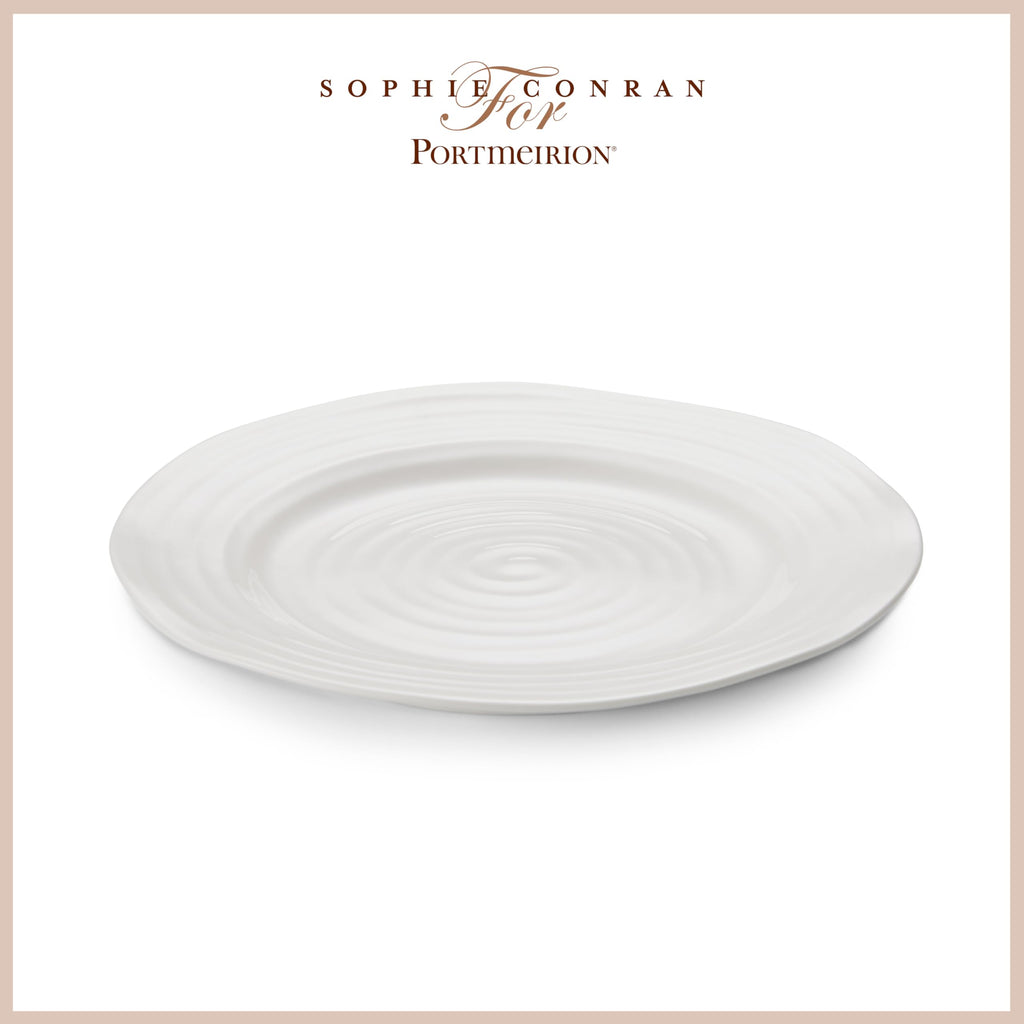 Portmeirion Sophie Conran White Salad Plate, Set of 4
