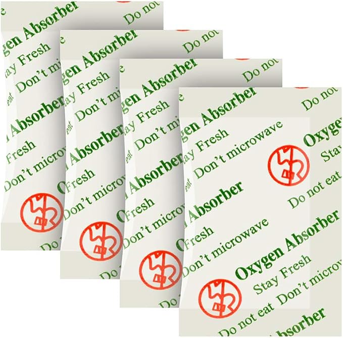 VacYaYa 100CC(110Packets) Food Grade Oxygen Absorbers Packets Food Storage