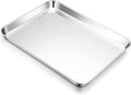 E-far Cookie Sheet for Baking, 18"x13" Stainless Steel Baking Sheet