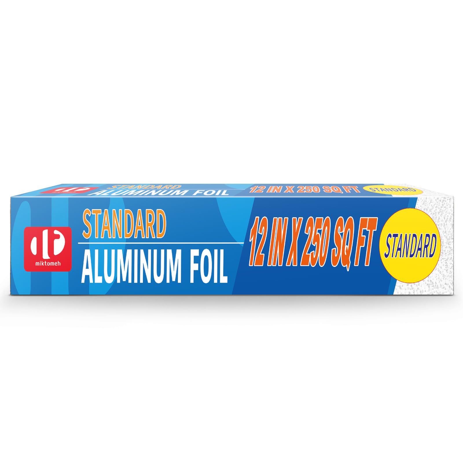 Miktomeh Standard Aluminum Foil 12" x 250 Sq Ft