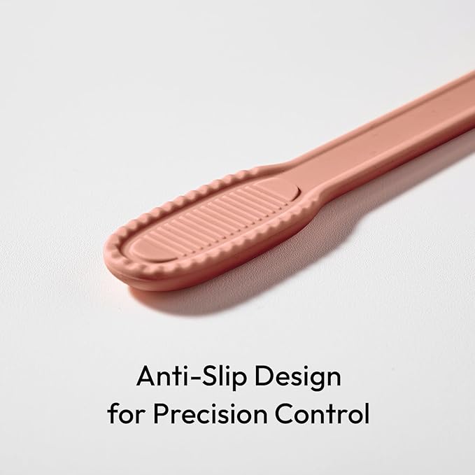 Carrotez Silicone Kitchen Tongs, Non-Scratch Serving Tongs, Coral Pink