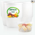 tropipak Deli Food Containers, Leakproof Storage Containers, 12 oz, 50 Pack
