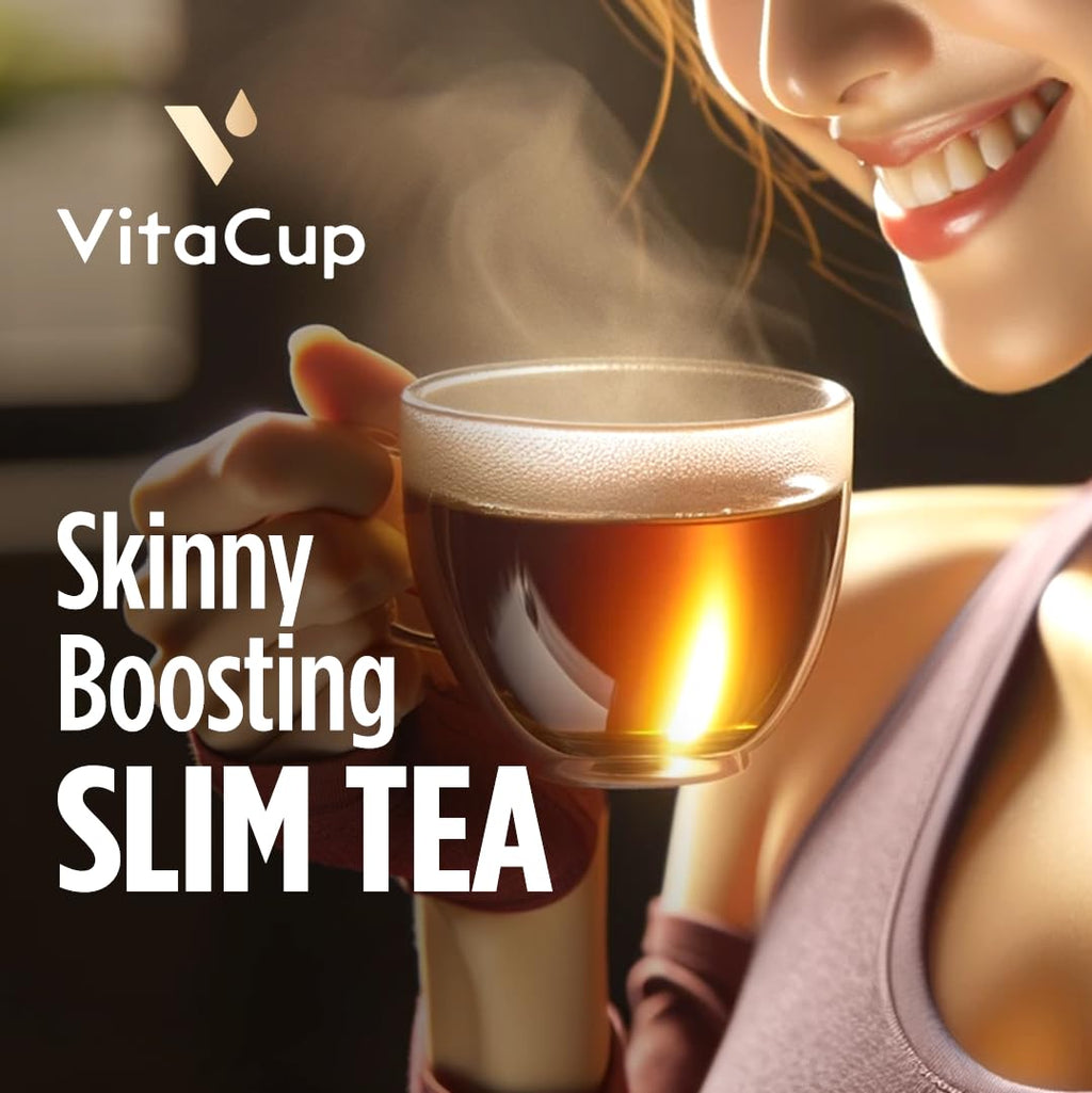 VitaCup Slim Instant Tea Packets For Diet Support, 10ct