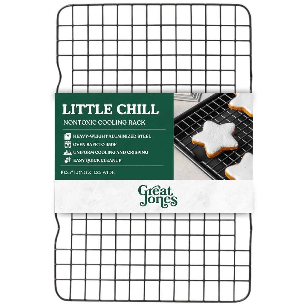 Great Jones Non Stick Wire Cooling Rack (Pepper) – Fits Quarter Sheet