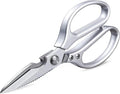 VOGARB Kitchen Scissors All Purpose for Food, Heavy Duty 8.46'' Large Kitchen Shears for Cutting Vegetable, Poultry, Meat, Herb, Stainless Steel Sharp Blade, Dishwasher Safe