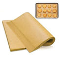 100 Pcs Parchment Paper Baking Sheets, 10x14 Inches Non-Stick Precut Baking Parchment Unbleached Baking Paper for Baking Grilling Air Fryer Steaming Bread Cup Cake Cookie