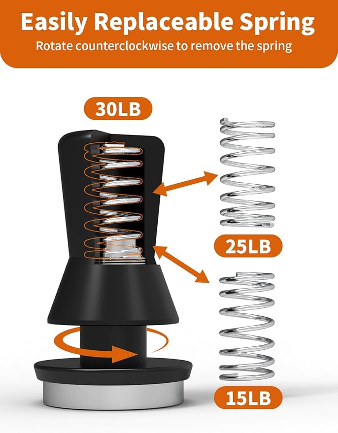 53.3mm Espresso Tamper, Coffee Espresso Accessories with Ergonomic Handle