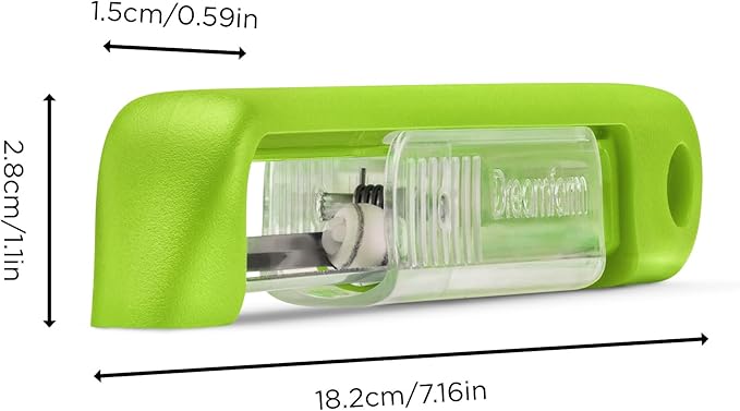 Dreamfarm Sharple Self-Sharpening Vegetable Peeler - Kermit Green