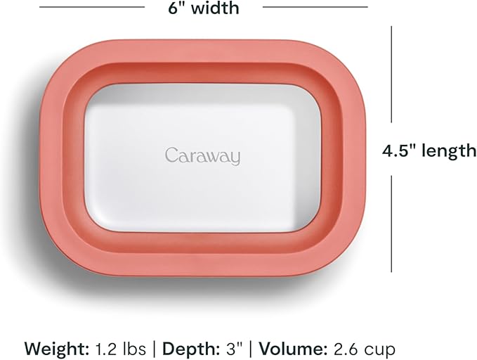 Caraway 6-Piece Food Storage Container Set