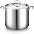 Cooks Standard Extra Large Soup Pot - Stainless Steel Induction Cookware