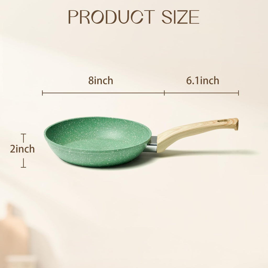 Innerwell 8-Inch Nonstick Frying Pan Small Egg Pan Skillet