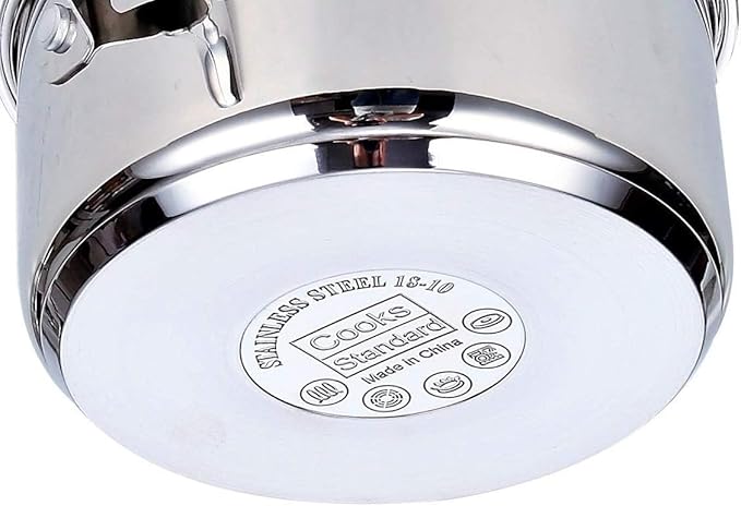 Cooks Standard Large Stainless Steel Cooking Pot - Heavy Duty Handles
