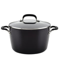 KitchenAid Hard Anodized Nonstick Stock pot with Lid, 8-Quart, Onyx Black